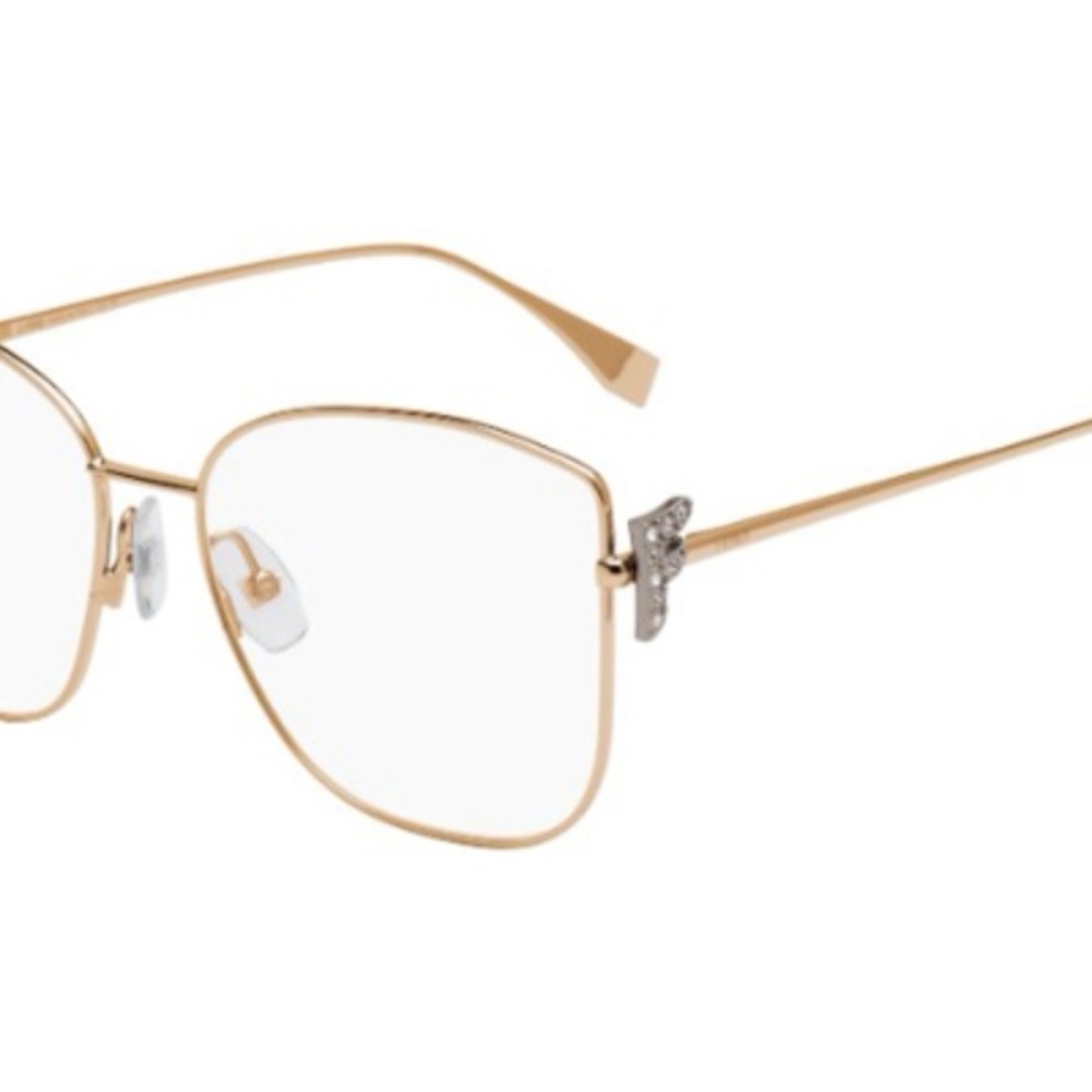 Gold Frame Women's Glasses